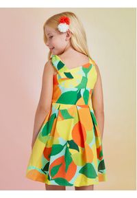 Abel & Lula Sukienka elegancka 5052 Kolorowy Regular Fit. Materiał: syntetyk. Wzór: kolorowy. Styl: elegancki #3
