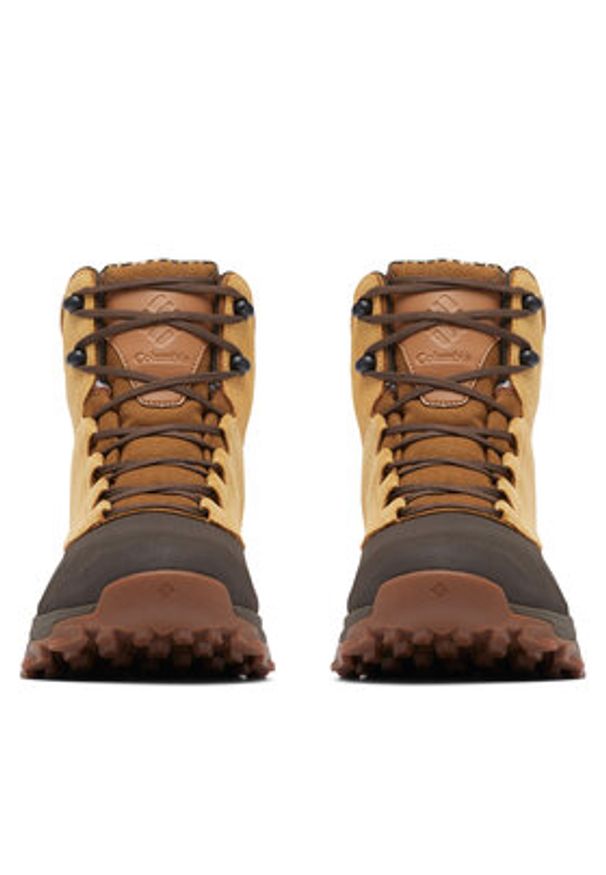 columbia - Columbia Śniegowce Expeditionist Shield 2100931 Brązowy. Kolor: brązowy. Materiał: materiał