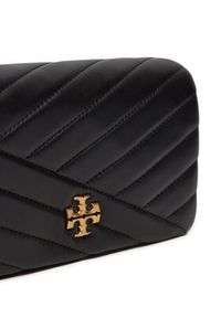 Tory Burch Torebka Kira Chevron 156553 Czarny. Kolor: czarny. Materiał: skórzane #4