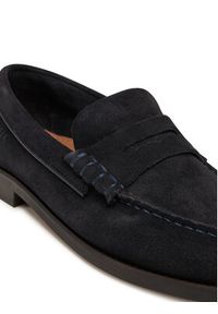 TOMMY HILFIGER - Tommy Hilfiger Mokasyny Classic Hilfiger Suede Loafer FM0FM05363 Granatowy. Kolor: niebieski. Materiał: skóra