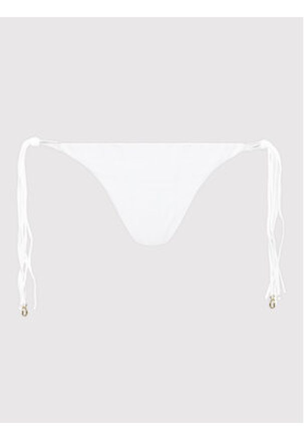 Guess Dół od bikini E2GO32 MC043 Biały. Kolor: biały. Materiał: syntetyk
