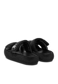 Juicy Couture Klapki CEO-WSS21515-02 Czarny. Kolor: czarny. Materiał: materiał #9