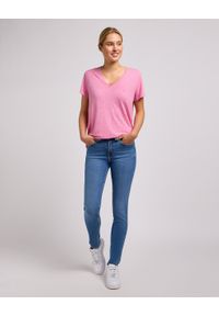 Lee - LEE DAMSKIE SPODNIE JEANSOWE FOREVERFIT INDIGO SPRINGS 112348936 L32S007972 #4