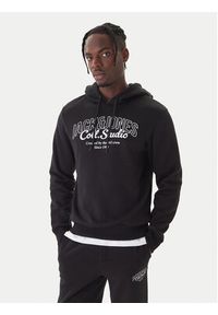 Jack & Jones Komplet t-shirt, bluza i spodnie Makoto 12287681 Czarny Regular Fit. Kolor: czarny. Materiał: bawełna #8