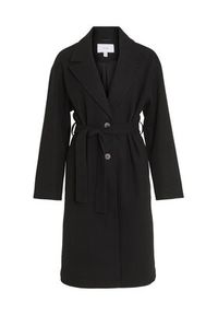 Vila Płaszcz przejściowy 14084347 Czarny Regular Fit. Kolor: czarny. Materiał: syntetyk #6