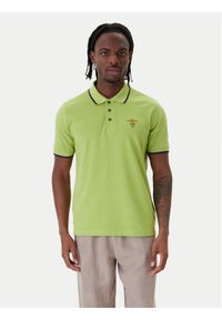 Aeronautica Militare Polo 261PO1308UP00082 Zielony Regular Fit. Typ kołnierza: polo. Kolor: zielony. Materiał: bawełna #1