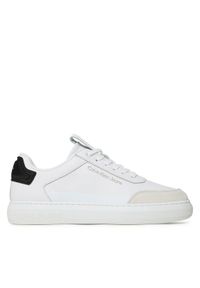 Calvin Klein Jeans Sneakersy Casual Cupsole YM0YM00670 Biały. Okazja: na co dzień. Kolor: biały. Materiał: skóra #1
