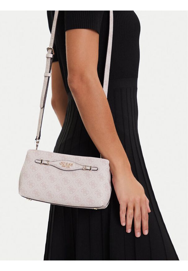 Guess Torebka Katya HWSG96 52120 Różowy. Kolor: różowy. Materiał: skórzane