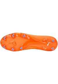 Buty piłkarskie Puma Ultra Ultimate FG/AG M 107163 01 pomarańcze i czerwienie pomarańczowe. Kolor: pomarańczowy. Materiał: materiał. Sport: piłka nożna #4