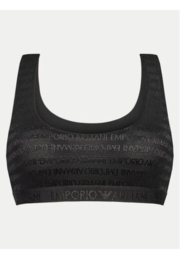 Emporio Armani Underwear Biustonosz top 164232 3F204 00020 Czarny. Kolor: czarny. Materiał: syntetyk