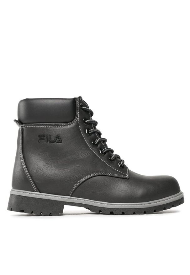 Fila Trapery Maveric Mid Wmn FFW0219.83052 Czarny. Kolor: czarny. Materiał: skóra