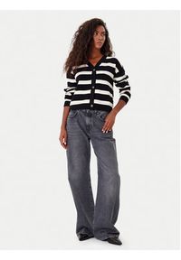 Vero Moda Kardigan Saba 10331794 Czarny Regular Fit. Kolor: czarny. Materiał: syntetyk #2
