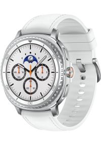 SAMSUNG - Samsung Galaxy Watch8 Classic BT smartwatch, 46 mm, white. Rodzaj zegarka: smartwatch