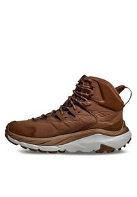 HOKA - Hoka Trekkingi Kaha 2 GTX GORE-TEX 1123155 Brązowy. Kolor: brązowy. Materiał: skóra, nubuk. Technologia: Gore-Tex. Sport: turystyka piesza #5