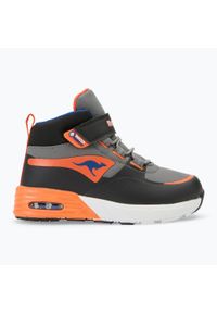 KangaRoos - Buty dziecięce KangaROOS K-XI Creed Mid EV. Kolor: pomarańczowy, wielokolorowy, szary