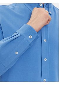 Polo Ralph Lauren Koszula 710654408121 Niebieski Regular Fit. Typ kołnierza: polo. Kolor: niebieski. Materiał: bawełna
