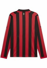 Puma - Męska koszulka jubileuszowa PUMA AC Milan 125th Anniversary. Kolor: czerwony, wielokolorowy, czarny. Materiał: jersey