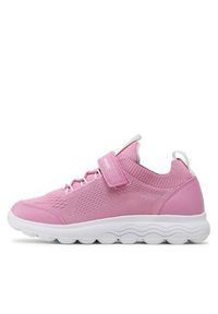 Geox Sneakersy J Spherica Girl J26GYB06KBCC8004 D Różowy. Kolor: różowy #5