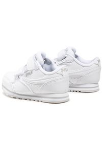 Fila Sneakersy Orbit Velcro Infants 1011080.84T Biały. Kolor: biały. Materiał: skóra #5