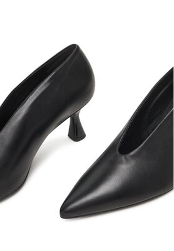 HÖGL Czółenka Jil 0-106010-01000 Czarny. Kolor: czarny. Materiał: skóra