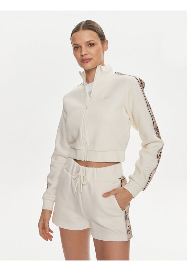 Guess Bluza V3RQ12 KB3P2 Szary Regular Fit. Kolor: szary. Materiał: bawełna, syntetyk