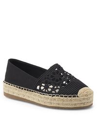 Jenny - JENNY Espadryle WSS21119-01 Czarny. Kolor: czarny. Materiał: materiał