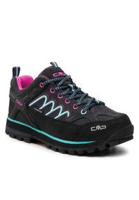 CMP Trekkingi Moon Low Wmn Trekking Shoe Wp 31Q4786 Czarny. Kolor: czarny. Materiał: skóra, zamsz