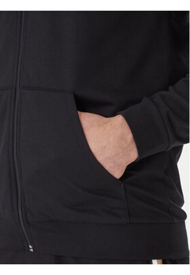 BOSS Bluza Authentic 50554779 Czarny Regular Fit. Kolor: czarny. Materiał: bawełna