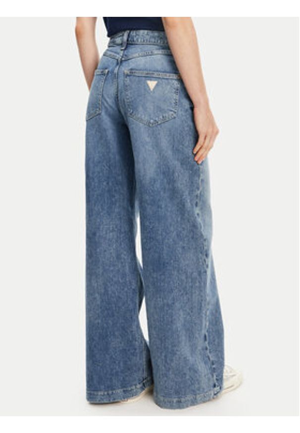 Guess Jeansy W5YA1C D5QP2 Niebieski Regular Fit. Kolor: niebieski