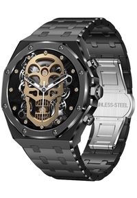 Smartwatch Hagen Smartwatch męski Hagen HB17.14.114 czarny bransoleta. Rodzaj zegarka: smartwatch. Kolor: czarny #1