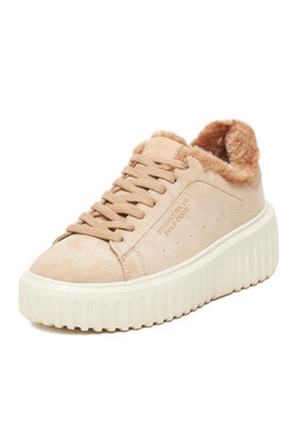 Beverly Hills Polo Club Sneakersy CEO-BHPC2024/12/28 Beżowy. Kolor: beżowy. Materiał: materiał