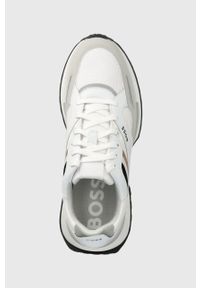 BOSS sneakersy Jonah kolor biały 50498280. Zapięcie: sznurówki. Kolor: biały. Materiał: guma #2