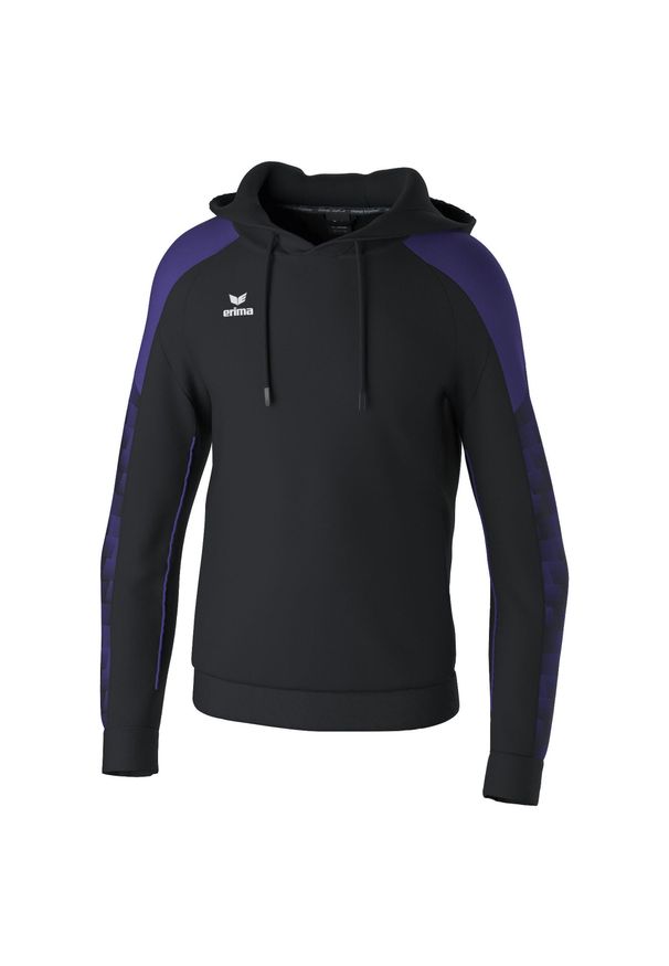 ERIMA - Bluza z kapturem Erima Evo Star. Okazja: na co dzień. Typ kołnierza: kaptur. Kolor: wielokolorowy, fioletowy, czarny. Styl: casual, sportowy