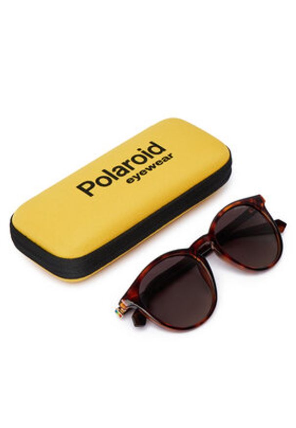 POLAROID - Polaroid Okulary przeciwsłoneczne PLD 6098/S Brązowy. Kolor: brązowy