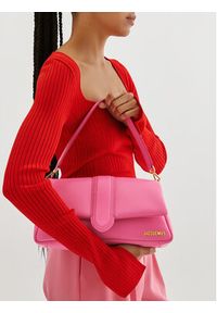 JACQUEMUS Torebka Le Bambimou 231BA052-3073 Różowy. Kolor: różowy. Materiał: skórzane