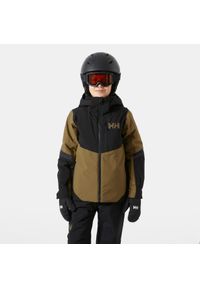 Dziecięca kurtka narciarska Helly Hansen Elevate. Kolor: brązowy, beżowy, wielokolorowy. Sezon: zima. Sport: narciarstwo #1