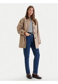 TOMMY HILFIGER - Tommy Hilfiger Płaszcz przejściowy 2-In-1 WW0WW47765 Beżowy Regular Fit. Kolor: beżowy. Materiał: syntetyk #3