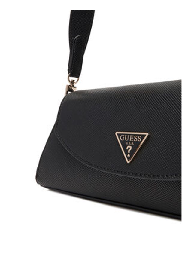Guess Torebka Bolena HWZG92 07190 Czarny. Kolor: czarny. Materiał: skórzane