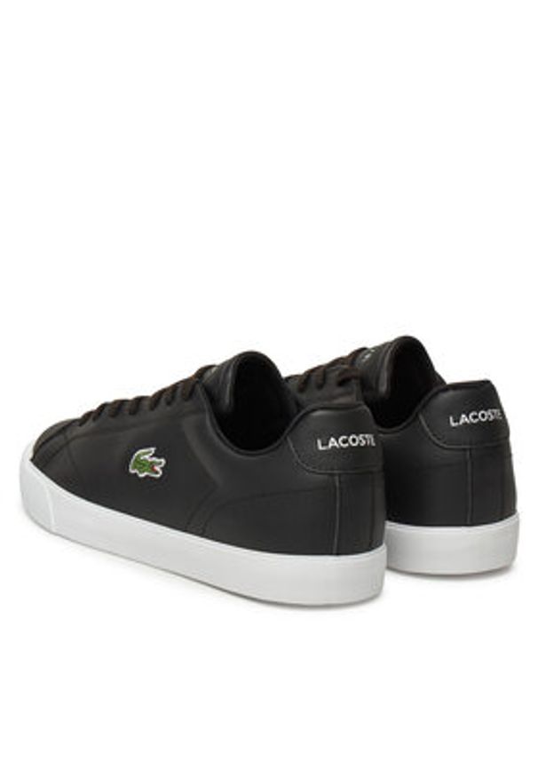 Lacoste Sneakersy 7-49CMA0036 Czarny. Kolor: czarny. Materiał: skóra