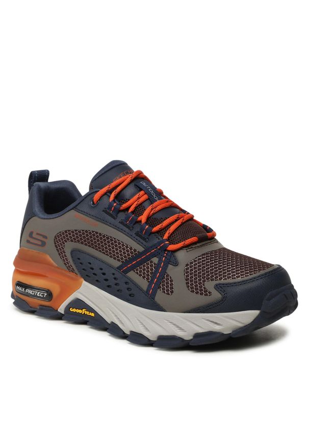 skechers - Trekkingi Skechers Max Protect 237303/NVMT Mavy/Multi. Kolor: niebieski. Materiał: materiał