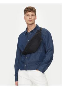 TOMMY HILFIGER - Tommy Hilfiger Saszetka nerka Th Repreve Bumbag AM0AM13188 Czarny. Kolor: czarny. Materiał: materiał #4