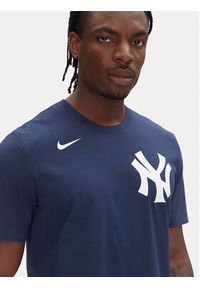 Nike T-Shirt N199-44B-NK-0U5 Granatowy Regular Fit. Kolor: niebieski. Materiał: bawełna #3