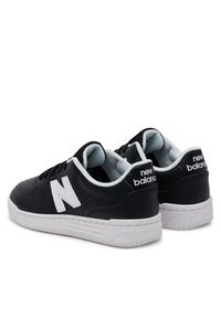New Balance Sneakersy GSB80BW Czarny. Kolor: czarny. Materiał: skóra