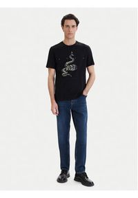 Hugo - HUGO T-Shirt Discorb 50557672 Czarny Regular Fit. Kolor: czarny. Materiał: bawełna #5