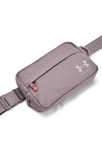 Saszetka nerka crossbody uniseks Under Armour UA Loudon Waist Bag Xbody - beżowa. Kolor: beżowy. Materiał: poliester #1