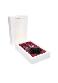 TOMMY HILFIGER - Pasek Męski Tommy Hilfiger. Kolor: czarny #1