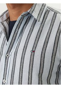 Tommy Jeans Koszula DM0DM22755 Błękitny Regular Fit. Kolor: niebieski. Materiał: len #3