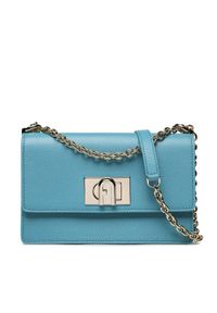Furla Torebka BAFKACOARE0002254S1007 Niebieski. Kolor: niebieski. Materiał: skórzane