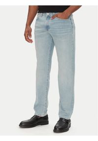 BOSS Jeansy Maine 50537814 Błękitny Regular Fit. Kolor: niebieski