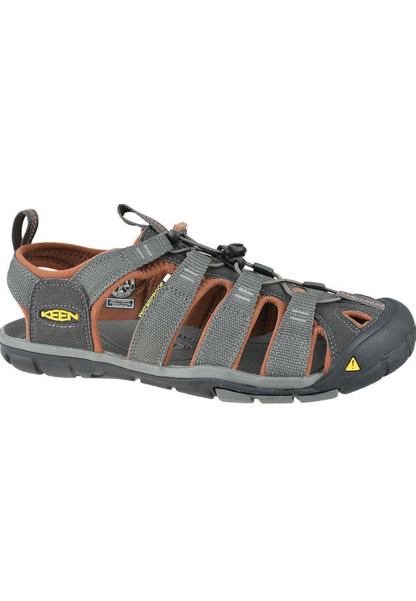 keen - Buty trekkingowe męskie Keen Clearwater Cnx. Kolor: brązowy. Materiał: materiał, syntetyk